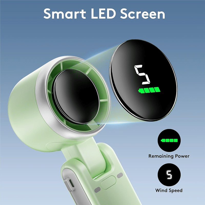 Rechargeable Mini Smart Turbo Fan - Image 3