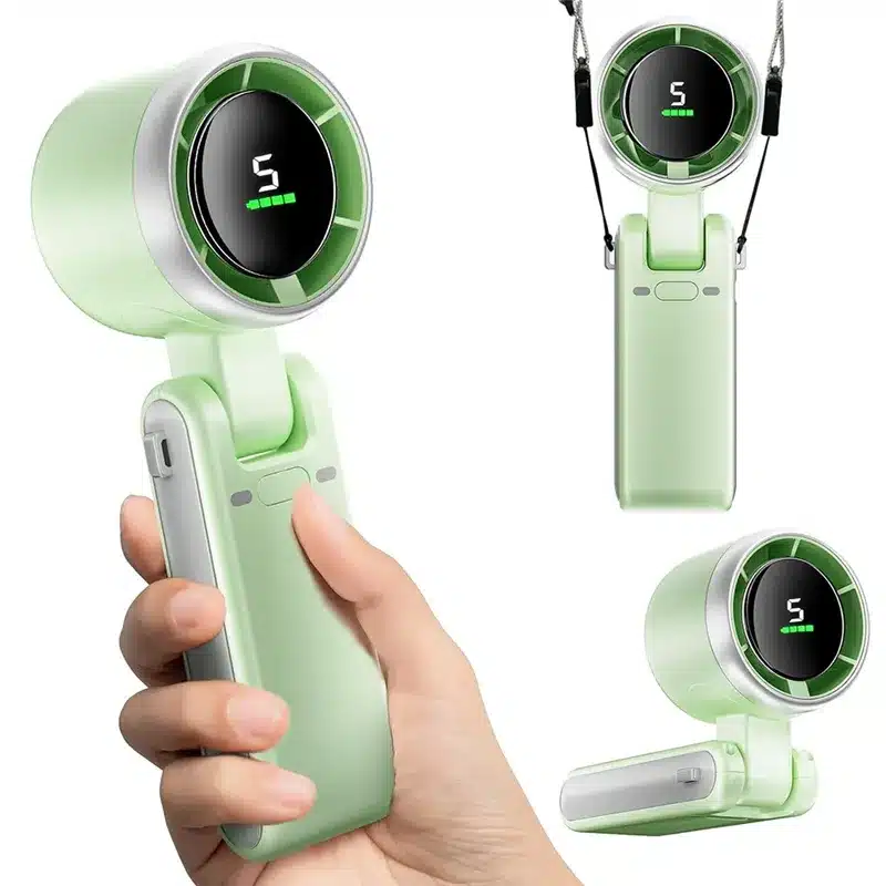 Rechargeable Mini Smart Turbo Fan - Image 2