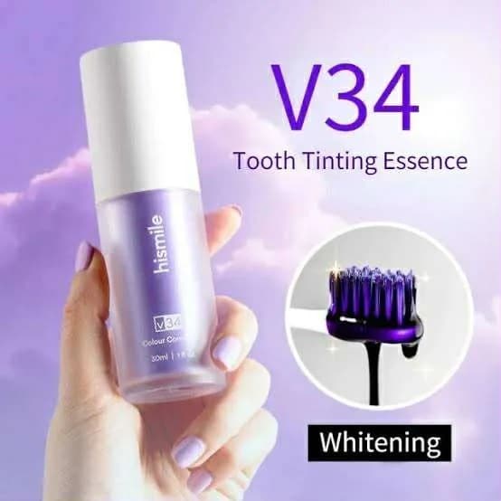 Hismile V34 Colour Corrector Toothpaste - Image 4