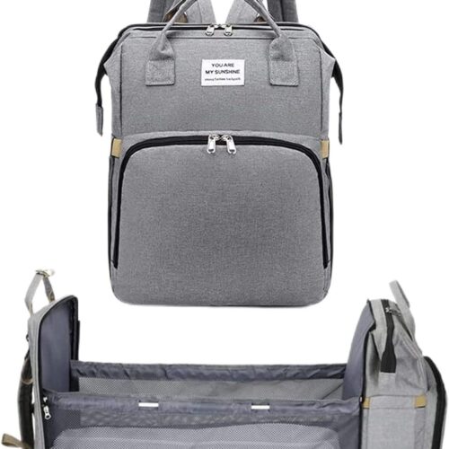 Diaper Bag with Changing Station, Travel Foldable Baby ...