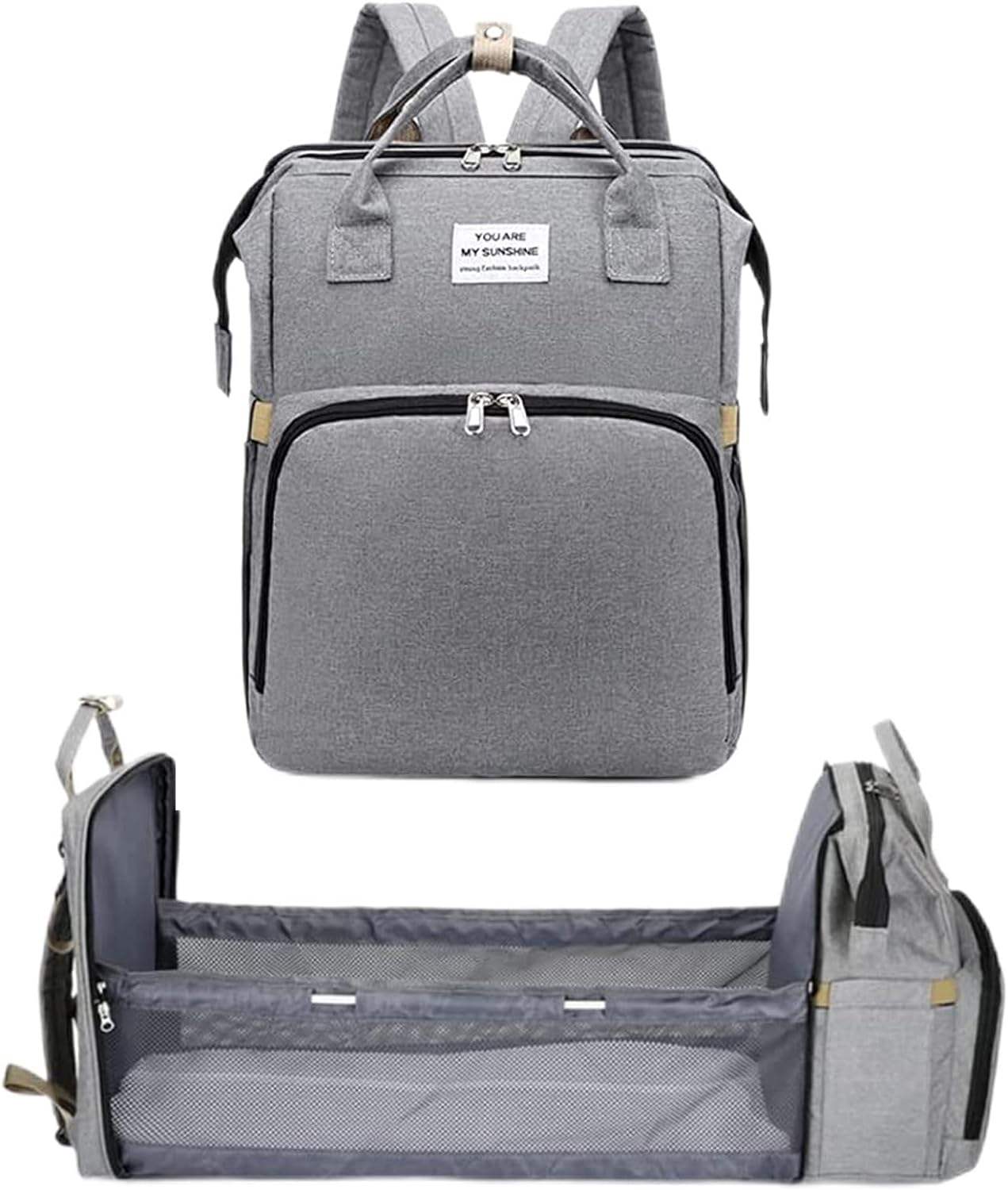 Diaper Bag with Changing Station, Travel Foldable Baby ...