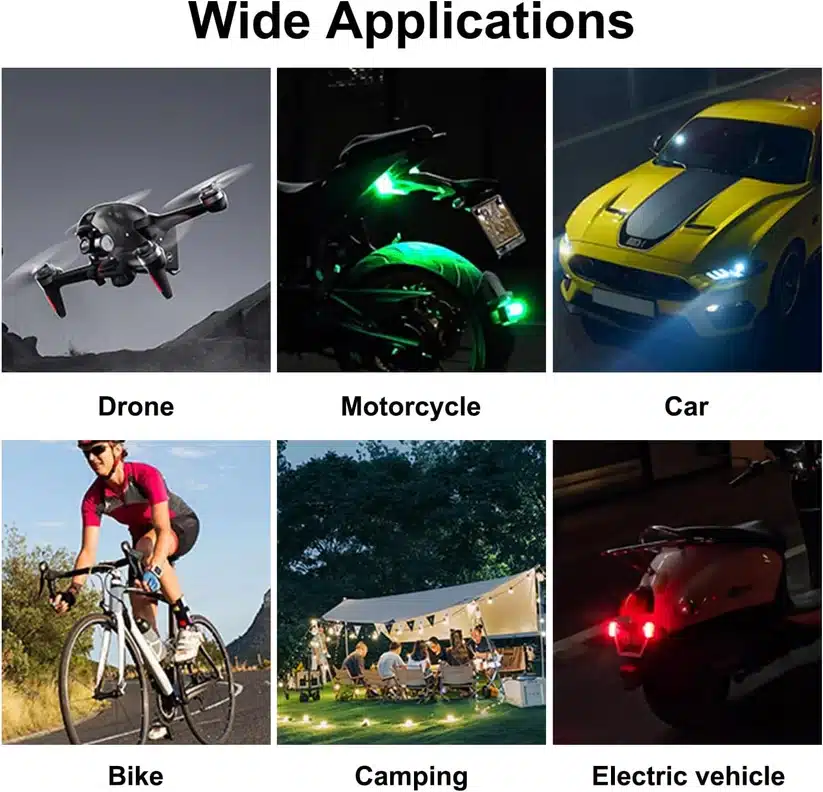 Remote Control Aircruft Light For Bike & Car - Image 7