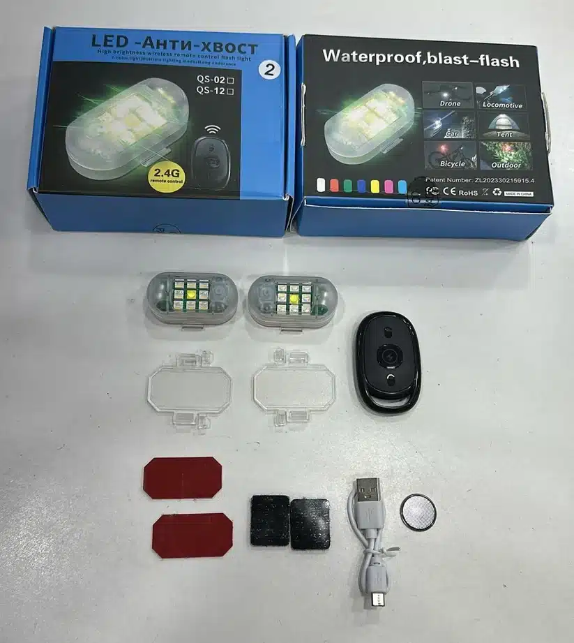 Remote Control Aircruft Light For Bike & Car - Image 8