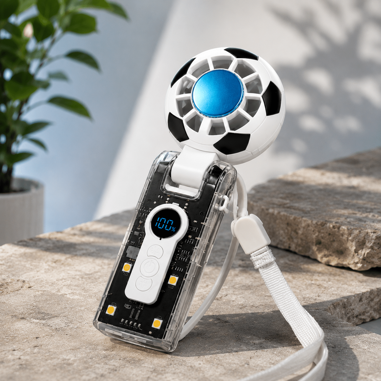 Ice Cooling Portable Fan-Football Edition - Image 3